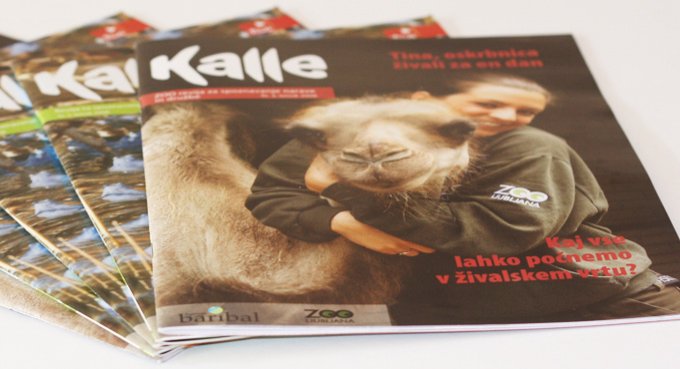 Kalle - revijo izdaja ZOO Ljubljana