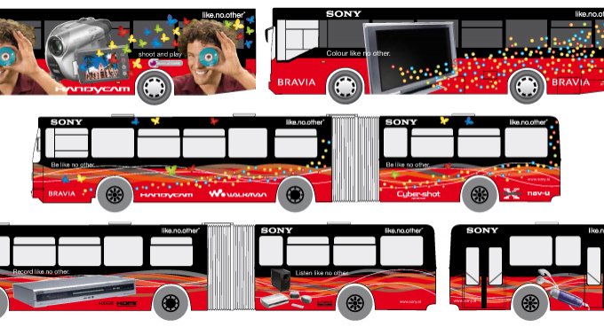 Različice grafične opreme avtobusov